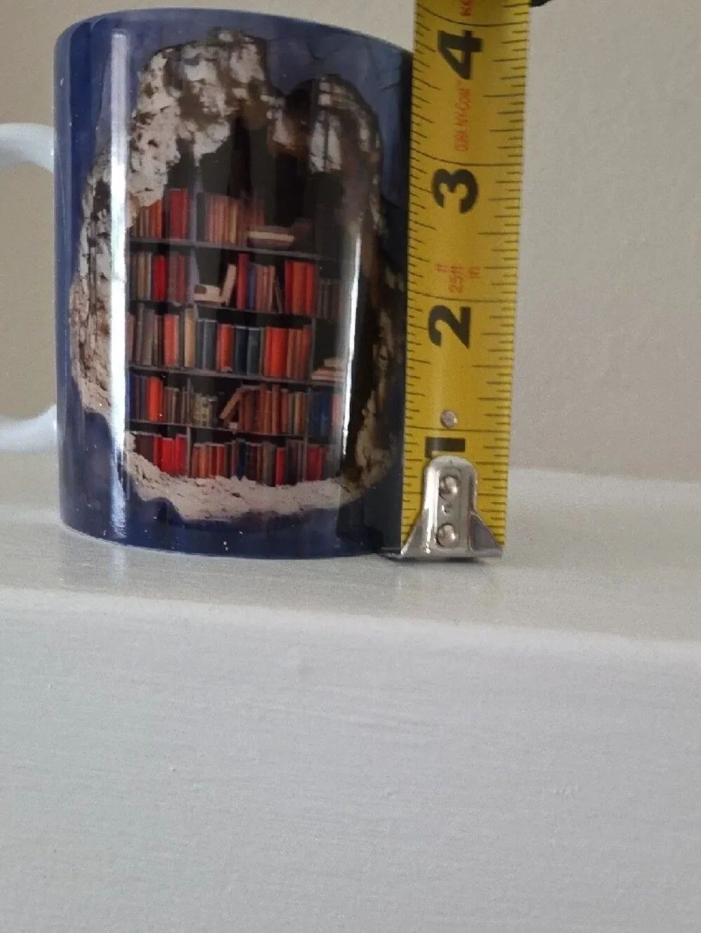 NWOT Ceramic Book-Print Mug - Picture 4 of 5